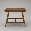 Mesa Dobrável de Jardim em Madeira Maciça de Acácia Castanha 120 x 70 x 74 cm